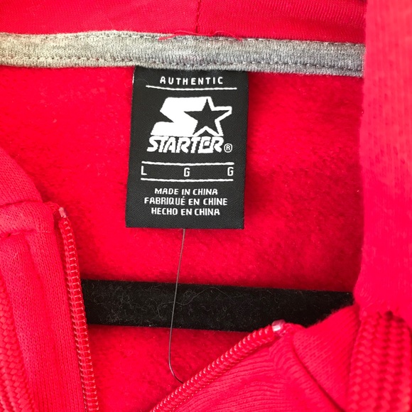 NWOT Starter Full Zip Hoodie - Picture 3 of 6